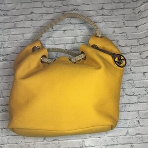 Yellow Michael Kors Women's Bag